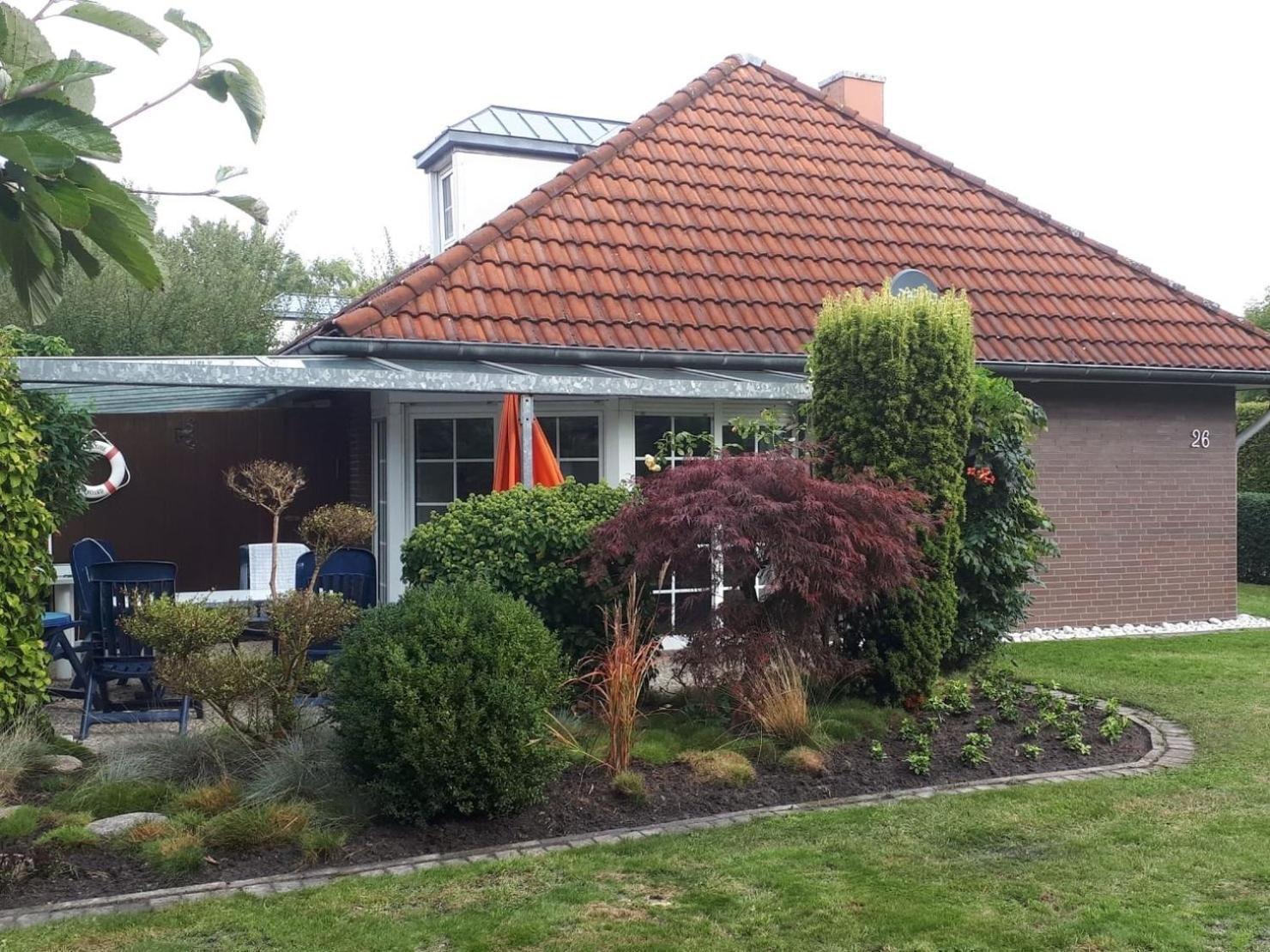 Bungalow 6091 In Tossens Stick Экстерьер фото